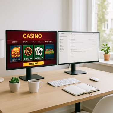 WoopWin Casino - Desktop Design Interface - Modern Gaming Platform